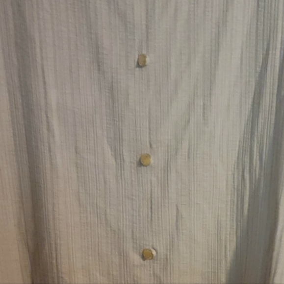 Michael kors cream sleeveless blouse size medium - Picture 4 of 5